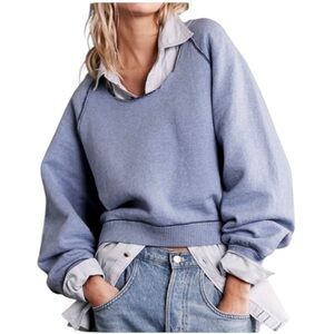 NWOT Free People We The Free Midnight Pullover